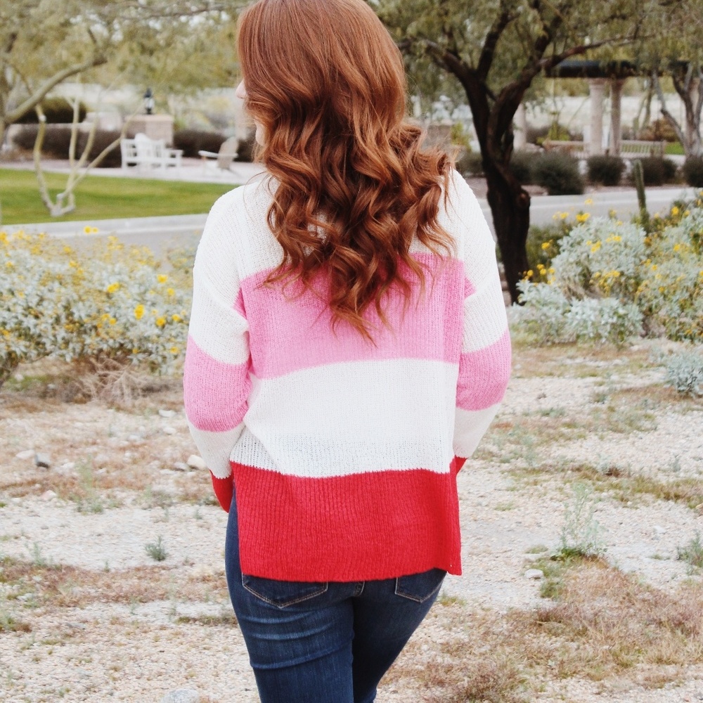 Color block sweater - Picture 2 of 2